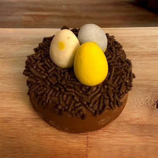 Easter chocolate covered oreo nest